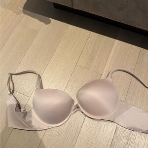 SPANX Cream T-Shirt Bra Seamless Molded Cups